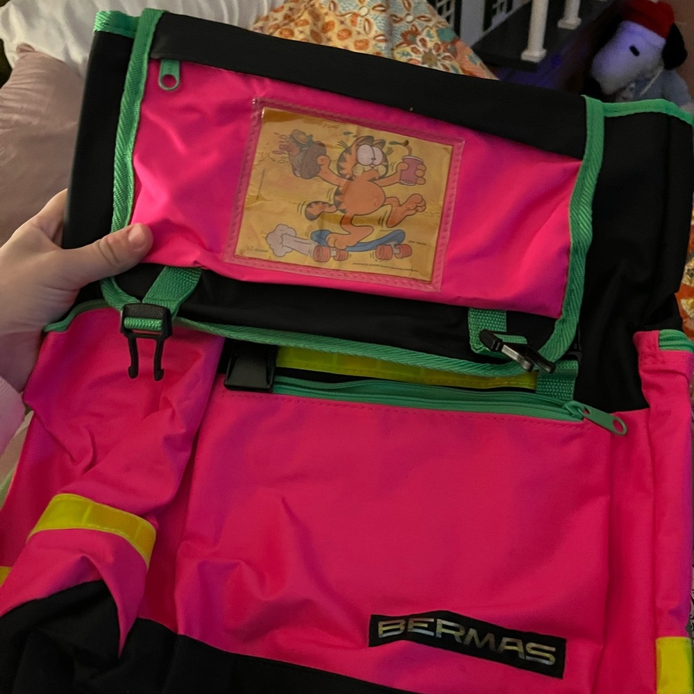 RARE 1980s Garfield PROTOTYPE backpack